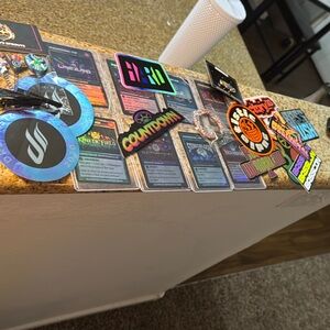 Insomniac VIP Trading Cards, Stickers, Sprouts